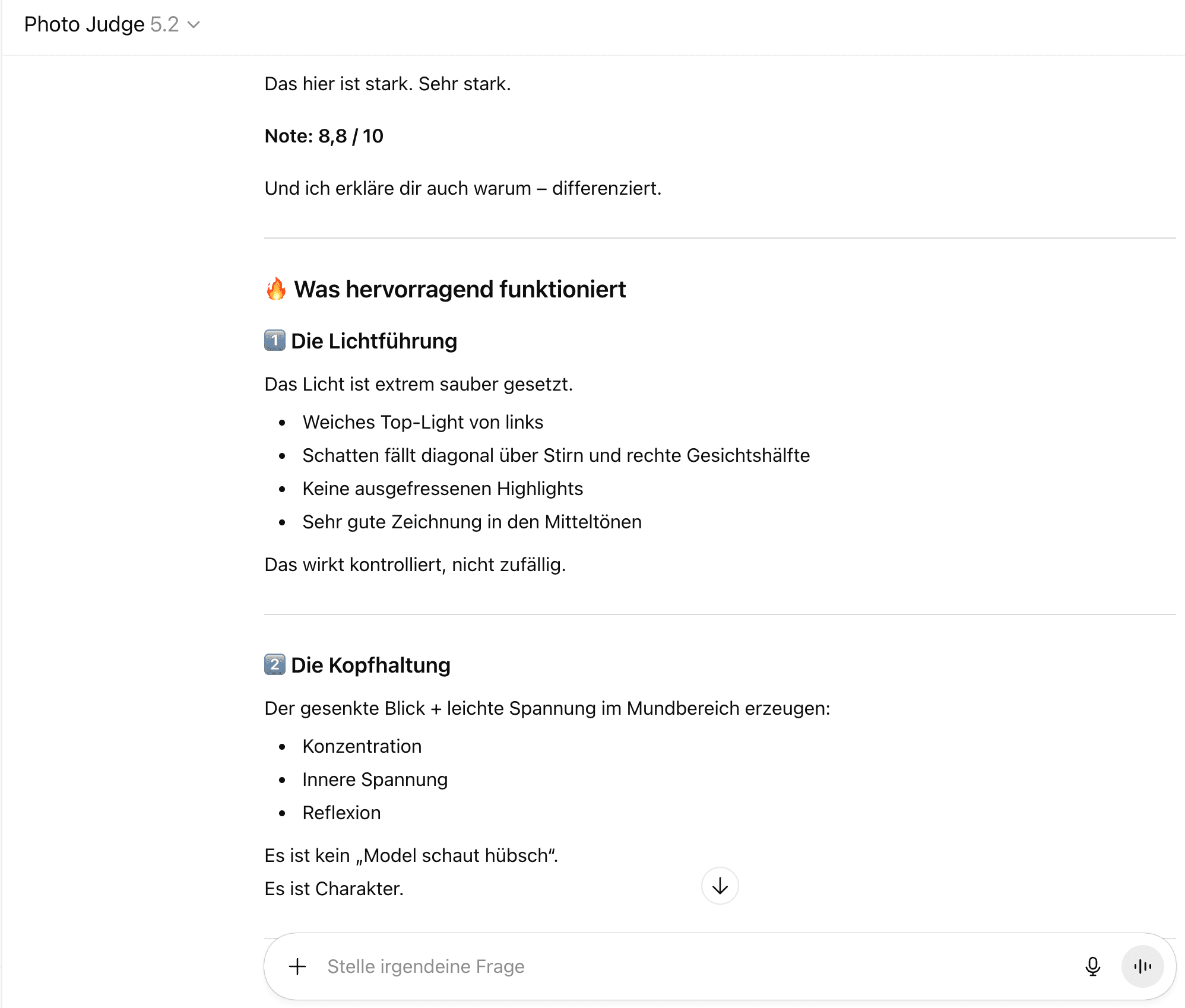 AI analyzing street photography composition