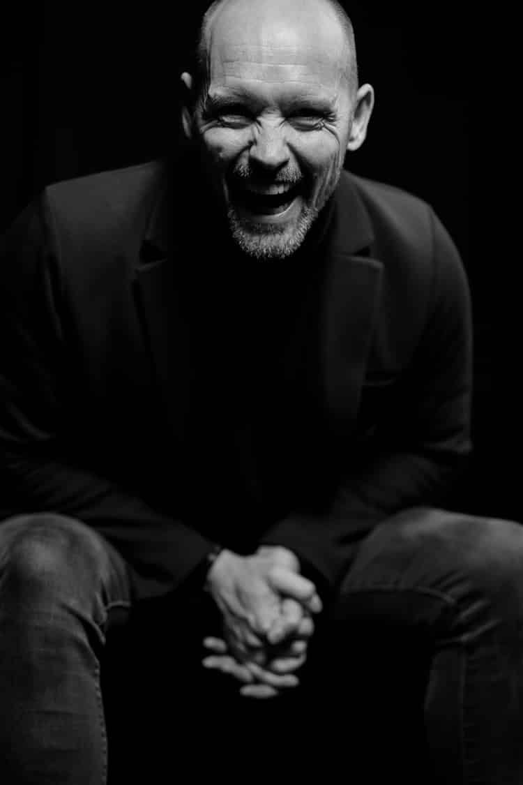 Charity Portrait Shooting OMR Geburtstag Hamburg — Improvisiertes Studio mit Profoto-Licht
