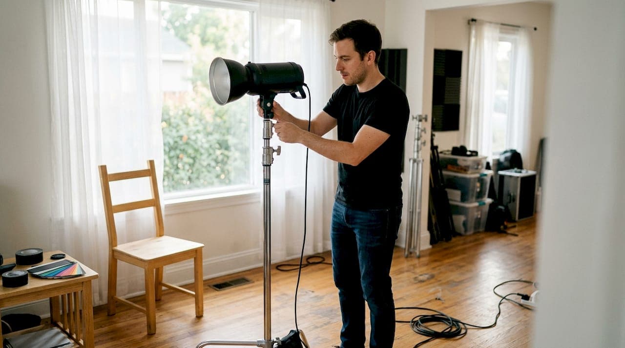 Guía paso a paso: retratos en estudio auténticos