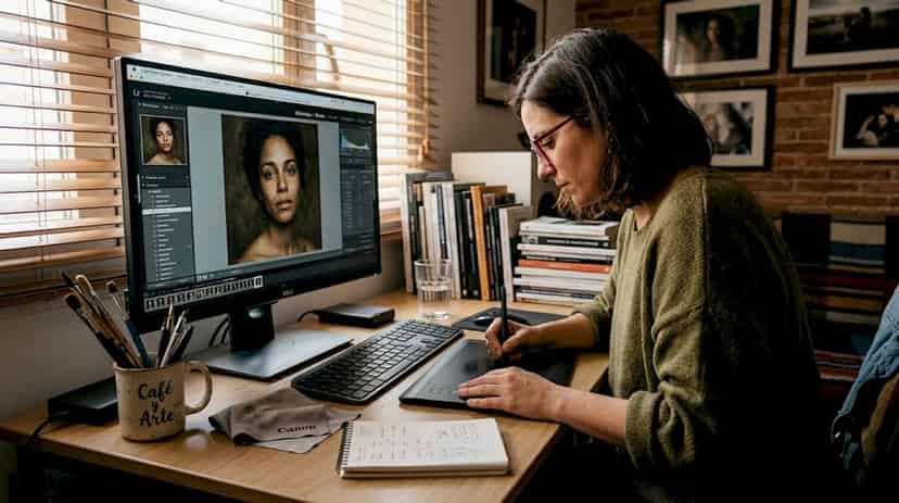 Guía completa para editar retratos artísticos auténticos